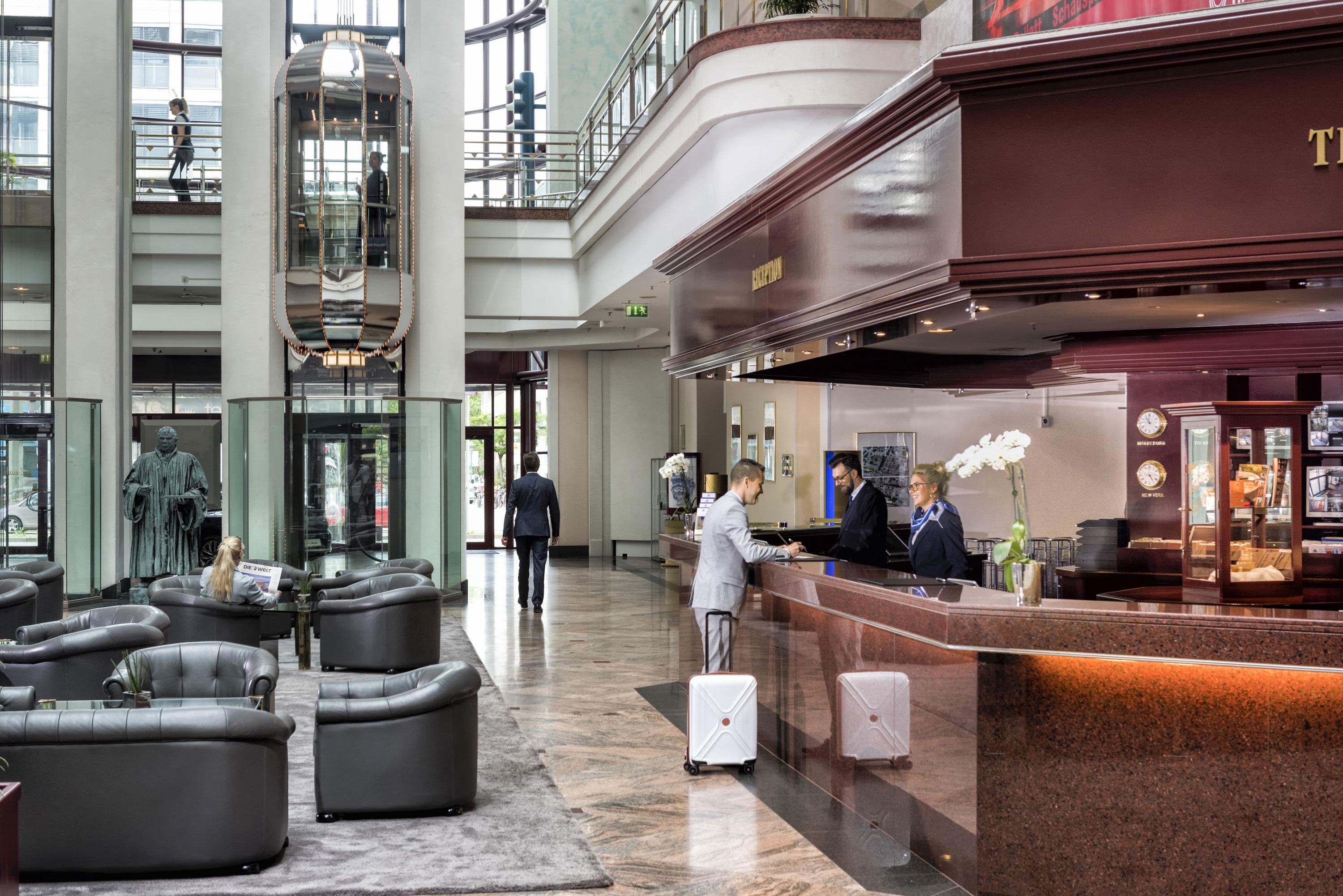 Maritim Hotel Magdeburg Bagian luar foto